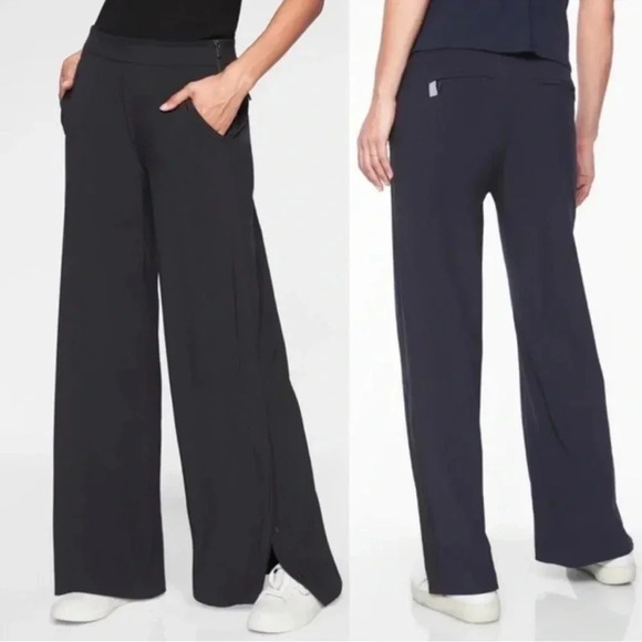 ! Athleta | Gramercy Track Trouser size 12P - Picture 1 of 7